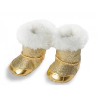 Heless Poppenschoenen goud, 38-45 cm - thumbnail