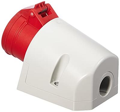 Kopp CEE wandcontactdoos IP44 5P 16A 400V rood Kopp CEE wandcontactdoos IP44 5P 16A 400V rood