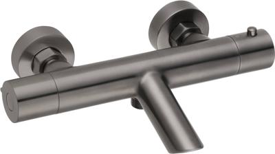 Saqu Eurotrend badkraan thermostatisch gunmetal