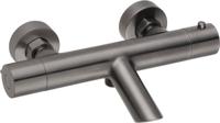 Saqu Eurotrend badkraan thermostatisch gunmetal - thumbnail