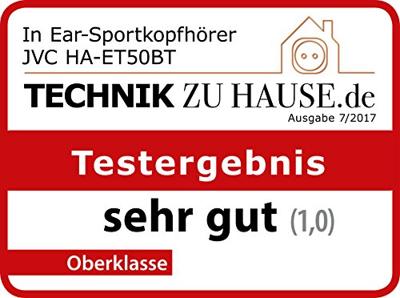 JVC HA-ET50BT-A-E, Bluetooth sport-hoofdtelefoon, blauw