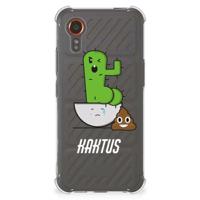 Samsung Galaxy Xcover 7 Stevig | Bumper Hoesje | Cactus Poo - thumbnail