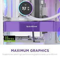 ATX Semi-toren doos NZXT CM-H92FW-R1 Wit - thumbnail