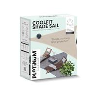 Platinum | Coolfit Schaduwdoek Driehoek 360 x 360 x 360 cm | Antraciet - thumbnail