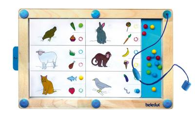Beleduc logiplay houten magneetspel