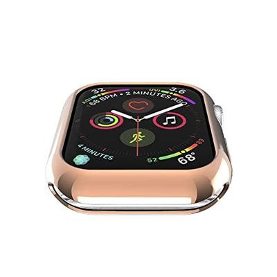 Siliconen case 38mm - Rosé goud - Geschikt voor Apple Watch 38mm