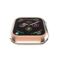 Siliconen case 38mm - Rosé goud - Geschikt voor Apple Watch 38mm - thumbnail
