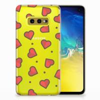 Samsung Galaxy S10e | TPU bumper | Hearts - thumbnail