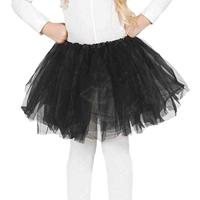 Zwarte Tutu Kind 31cm - thumbnail
