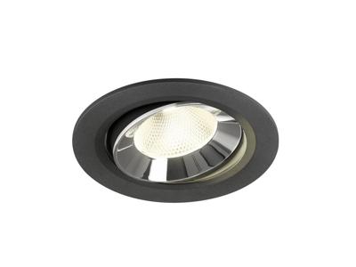 SLV InbouwspotNuminos Move L zwart/chroom 4000K - 20gr - 1009848