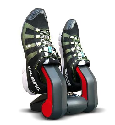 Go4Dry elektrische schoenendroger ozon (zwart - rood - zwart)