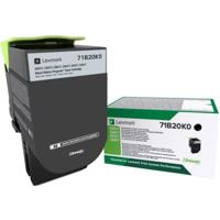 Tonercartridge lexmark 71b20k0 zwart - thumbnail