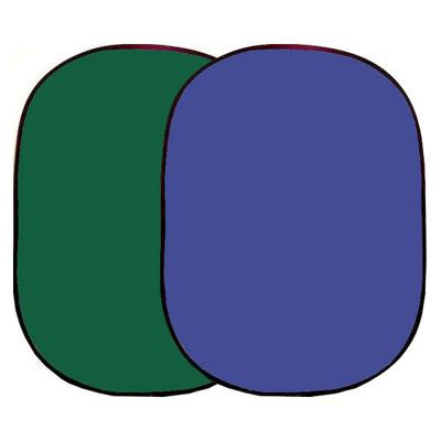 Falcon eyes background board bcp-10-07 groen/blauw 148x200 cm