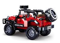 Sluban Off-Road Jeep bouwstenen set (M38-B0816) - thumbnail