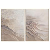 Canvas Home ESPRIT Modern 103 x 4 x 143 cm (2 Stuks) - thumbnail
