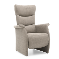 Relaxstoel Wilson Lichtbruin Stof - thumbnail