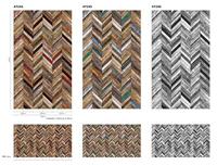 Noordwand Smart Art Easy Fotobehang visgraat planken 47245 - thumbnail