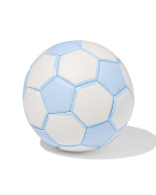 HEMA Voetbal maat 2 15cm wit-blauw