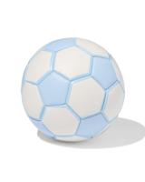 HEMA Voetbal maat 2 15cm wit-blauw - thumbnail