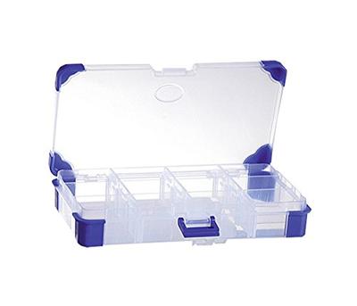 VISO Assortimentsdoos (l x b x h) 200 x 110 x 30 mm Aantal vakken: 12 Variabele onderverdeling Inhoud 1 stuk(s)