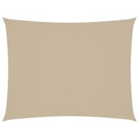 Zonnescherm rechthoekig 3x4,5 m oxford stof beige - thumbnail