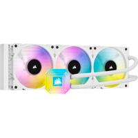 Corsair iCUE H150i Elite Capellix Liquid White 4-pins PWM fan-connector - thumbnail