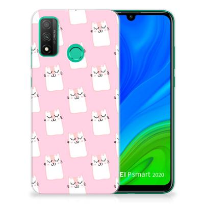Huawei P Smart 2020 | TPU Hoesje | Sleeping Cats Huawei P Smart 2020 | TPU Hoesje | Sleeping Cats
