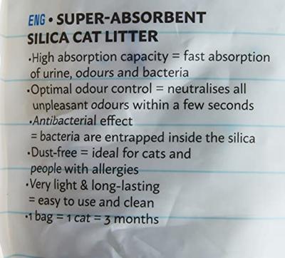 Kattenbakvulling Premium Silica - 16 liter