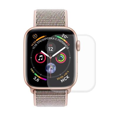 ENKAY Hat-Prins 3D volledig scherm PET gebogen warmte buigen HD Screen Protector voor Apple Watch serie 4 40mm