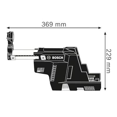 Bosch Accessoires GDE 18V-16 (Solo) Stofafzuiging voor GBH 18V-26 - 1600A0051M - thumbnail
