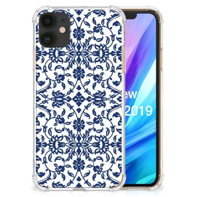 Apple iPhone 11 Case Flower Blue Apple iPhone 11 Case Flower Blue