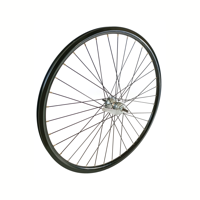 Achterwiel 28x1 5/x1 3/8 Nexus 3 remnaaf Rodi aluminium velg, zwart. - thumbnail