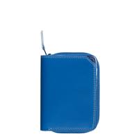 Mywalit leren portemonnee Small blauw - thumbnail