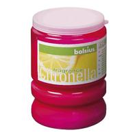 Party light kaars citronella 86/65 Fuchsia Bolsius - Bolsius - thumbnail