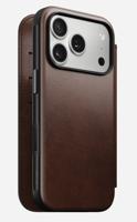 Nomad Magnetic Horween leather back iPhone 17 Pro Max - Black - thumbnail