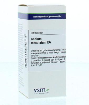 VSM Conium maculatum D6 200 Tabletten VSM Conium maculatum D6 200 Tabletten