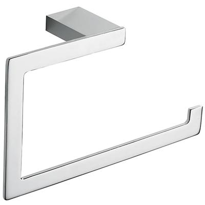 Wiesbaden Eris Handdoekring Chroom - Modern Badkamer Accessoire