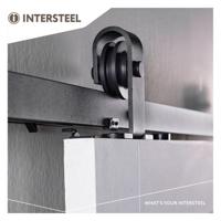Intersteel Schuifdeursysteem Basic Top - mat zwart - thumbnail