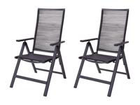 LIVARNO home 2 verstelbare tuinstoelen Miami - thumbnail
