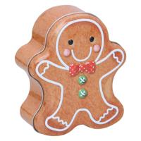 Tinnen Kerst Voorraadblik voor Koekjes - thumbnail