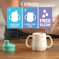 Trainingsglas Nûby Blauw - thumbnail