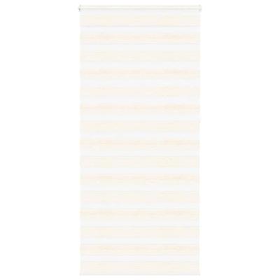 Zebra rolgordijn 115x230 cm stofbreedte 110,9 cm marmerbeige