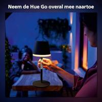 Philips Hue Hue White & Col. Amb. Go 8719514404595 Tafellamp met accu LED 6.2 W Zwart - thumbnail