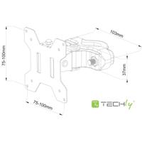 Techly ICALCD100BK montagekit monitor - thumbnail