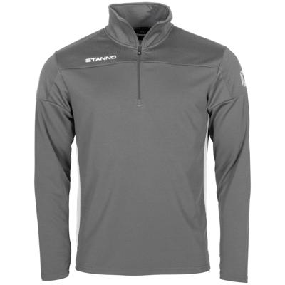 Stanno 408015 Pride 1/4 Zip Top - Anthracite-White - L Stanno 408015 Pride 1/4 Zip Top - Anthracite-White - L