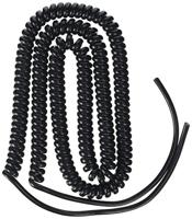 Monacor 0060200 Microfonspiraalkabel Zwart 1 stuk(s) - thumbnail