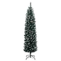 VidaXL Kunstkerstboom smal met 300 led's 210 cm - thumbnail