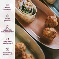 Cosy & Trendy Tapasborden Streetfood 22.5 x 10 cm - 10 Stuks - thumbnail