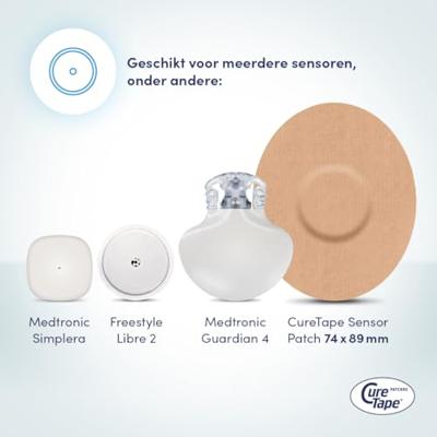 Sensor patch beige 25 Stuks Sensor patch beige 25 Stuks