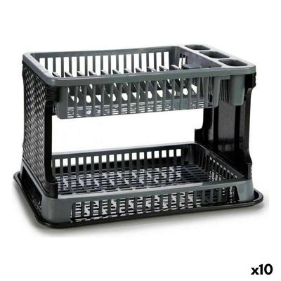 Afdruiprek voor Keukengootsteen Kinvara Grijs 44,5 x 30,3 x 27 cm 44,5 x 8,7 x 30,3 cm (10 Stuks) Afdruiprek voor Keukengootsteen Kinvara Grijs 44,5 x 30,3 x 27 cm 44,5 x 8,7 x 30,3 cm (10 Stuks)